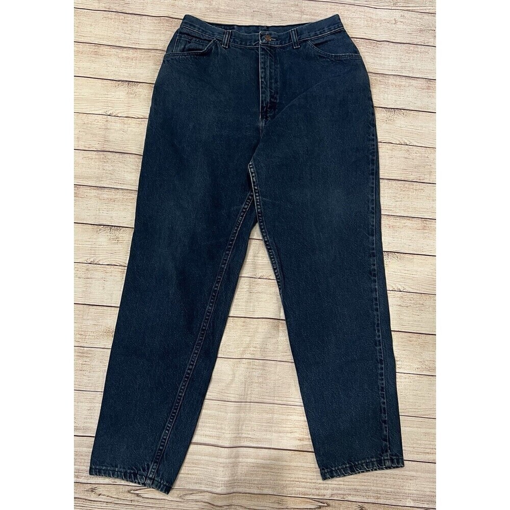 Vintage Gitano Jeans 80s High Waist Mom Faded Medium Wash Size 14 Short